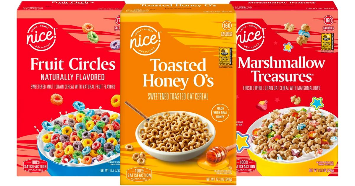 Over 50% OFF Walgreens Nice Cereals – Pay as Low as $1.04 Per Box!