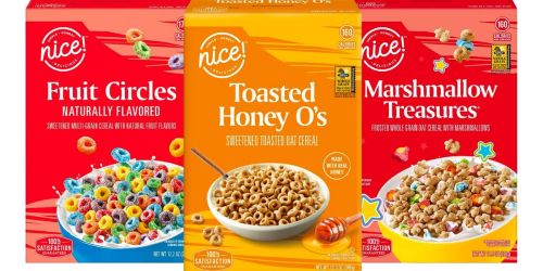 Over 50% OFF Walgreens Nice Cereals – Pay as Low as $1.04 Per Box!
