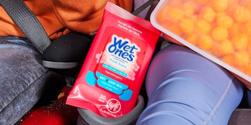 Grab 10 Packs of Wet Ones Antibacterial Wipes for Just $10.83 Shipped on Amazon | Great for Travel!