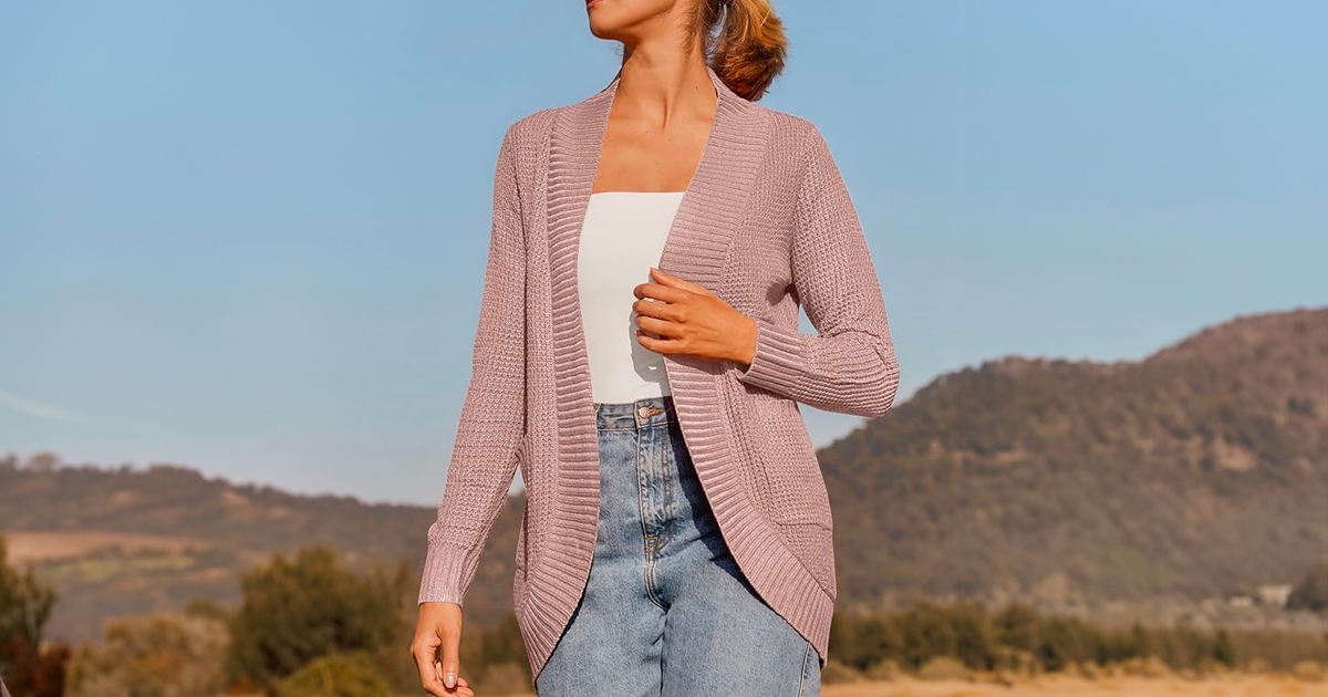 Cute Women’s Cardigans Only $15.99 Shipped on Amazon – TONS of Color Options!
