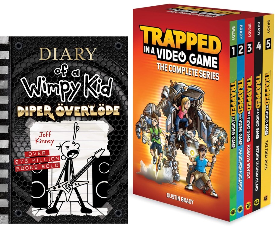 diary of a wimpy kid and boxed set books