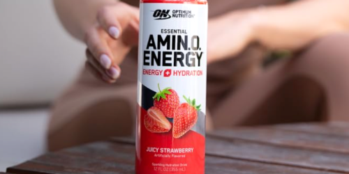 Optimum Nutrition Amino Energy Drink 12-Pack Just $7.92 Shipped on Amazon (Reg. $25) | Zero Sugar