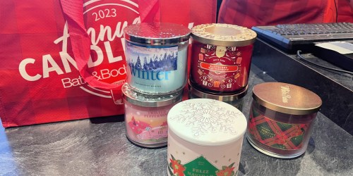 Bath & Body Works Candle Day Ends Tonight | 3-Wick Candles Just $9.95 (Reg. $27)