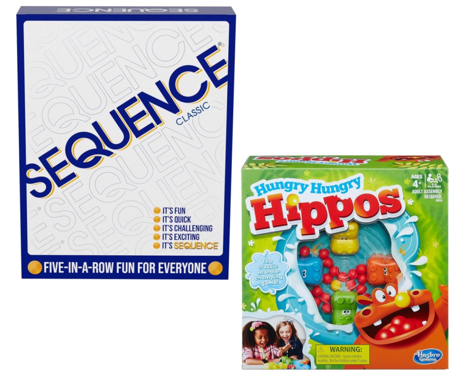 sequence and hungry hippos