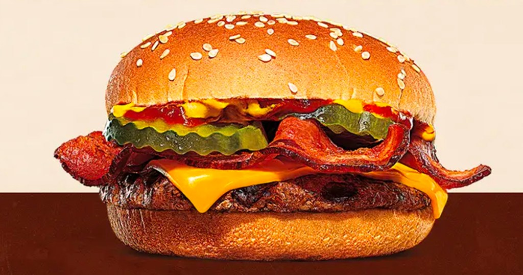 burger king bacon cheeseburger