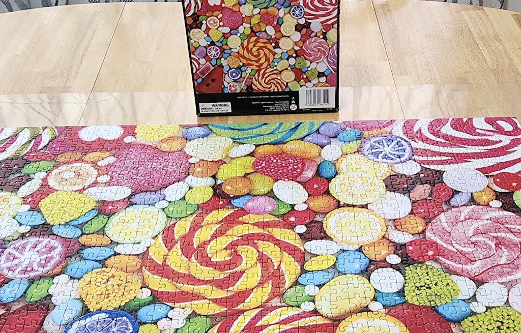 colorful candy puzzle