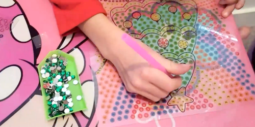 Kids Christmas Diamond Painting Kit Only $5.99 on Amazon – Screen-Free Fun!
