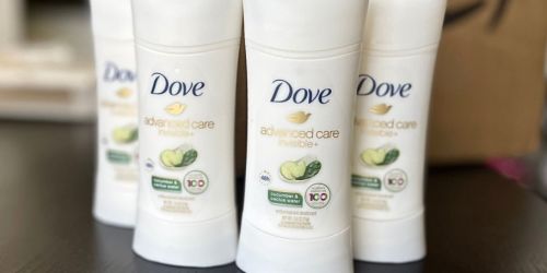Dove Advanced Care Deodorant 4-Pack Only $11.17 Shipped on Amazon