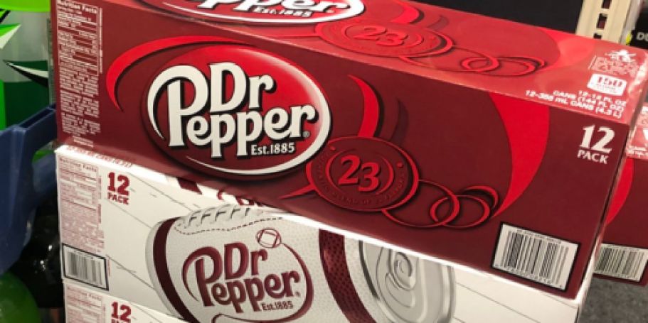 THREE Dr Pepper 12-Packs Only $14.79 Shipped on Amazon
