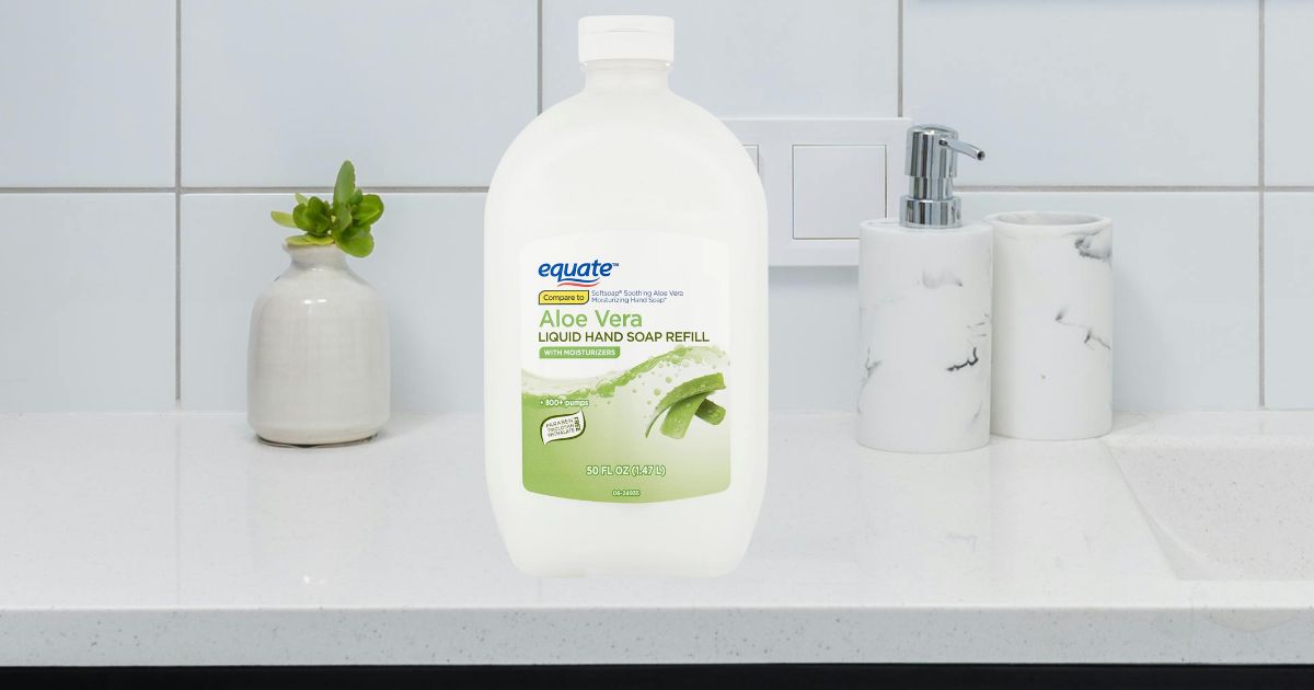 Equate Liquid Hand Soaps 50oz Refills Only 2.97 on Hip2Save