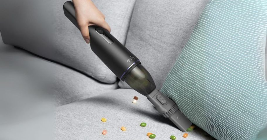 eufy Handheld Vacuum Just $35.98 Shipped on Amazon (Reg. $80) | Weighs Only A Pound!