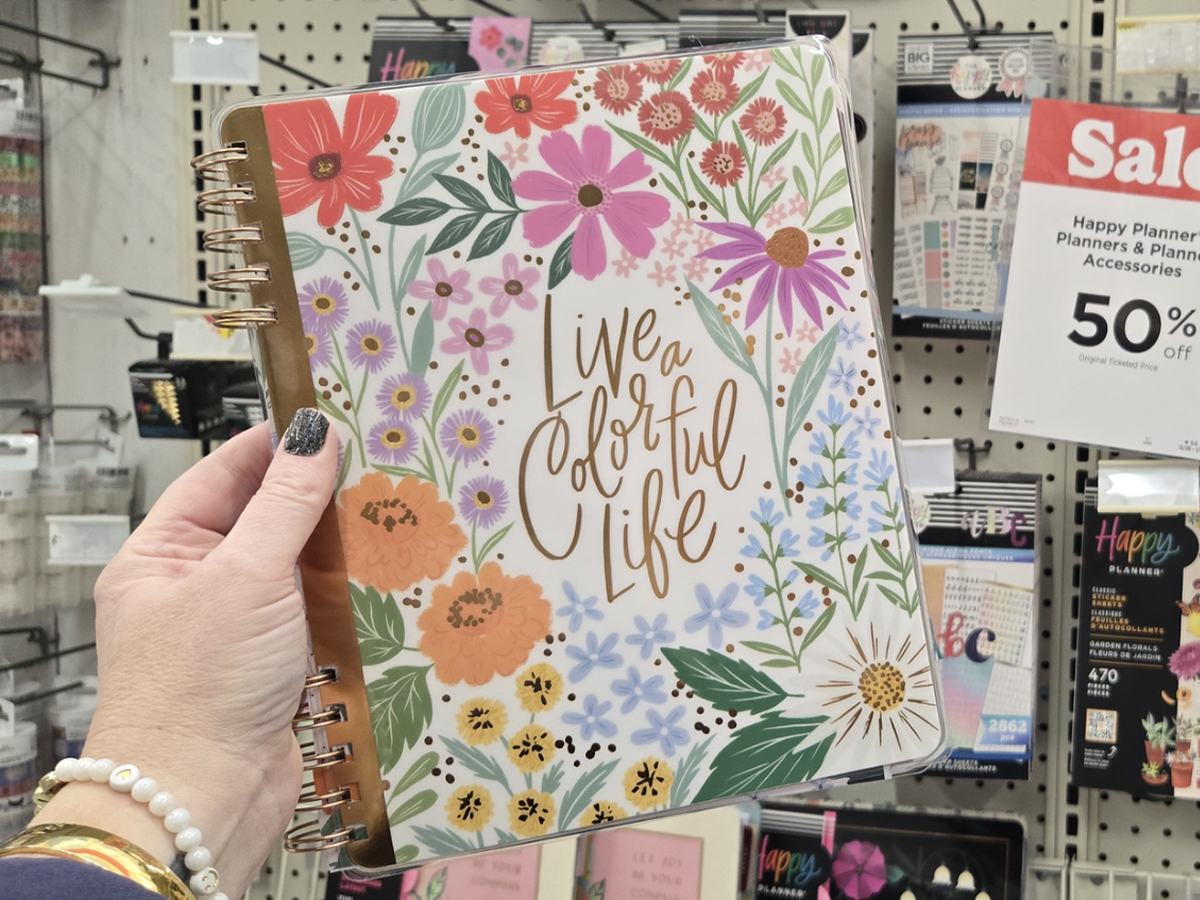 50% Off Happy Planners & Accessories at Michaels (Grab Your 2025 Planner!)