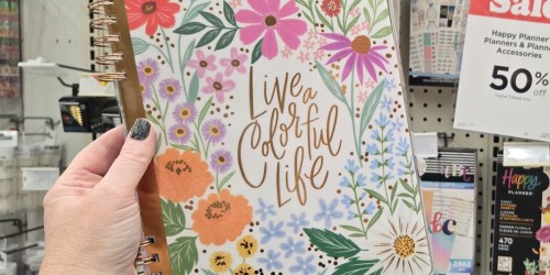 Get 50% Off Happy Planners & Accessories at Michaels (Grab Your 2025 Planner!)