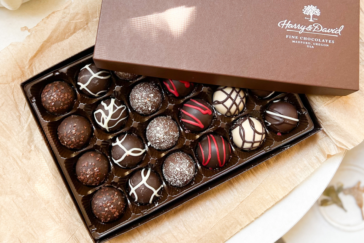 TWO Harry & David Truffle Gift Boxes JUST $44.99 Delivered – ONLY $22.50 Each (Over $77 Value)