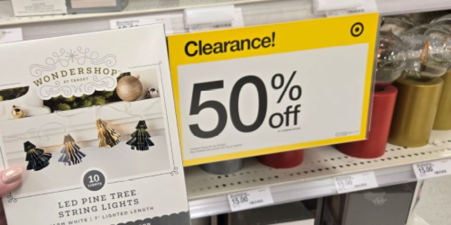 Get 50% Off Target Christmas Clearance | Decor, Gift Wrap, Snacks & More