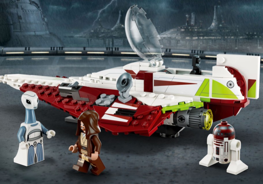 image of LEGO Star Wars set displayed on a table