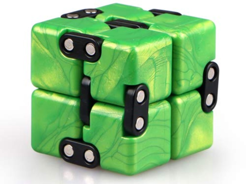 green fidget cube