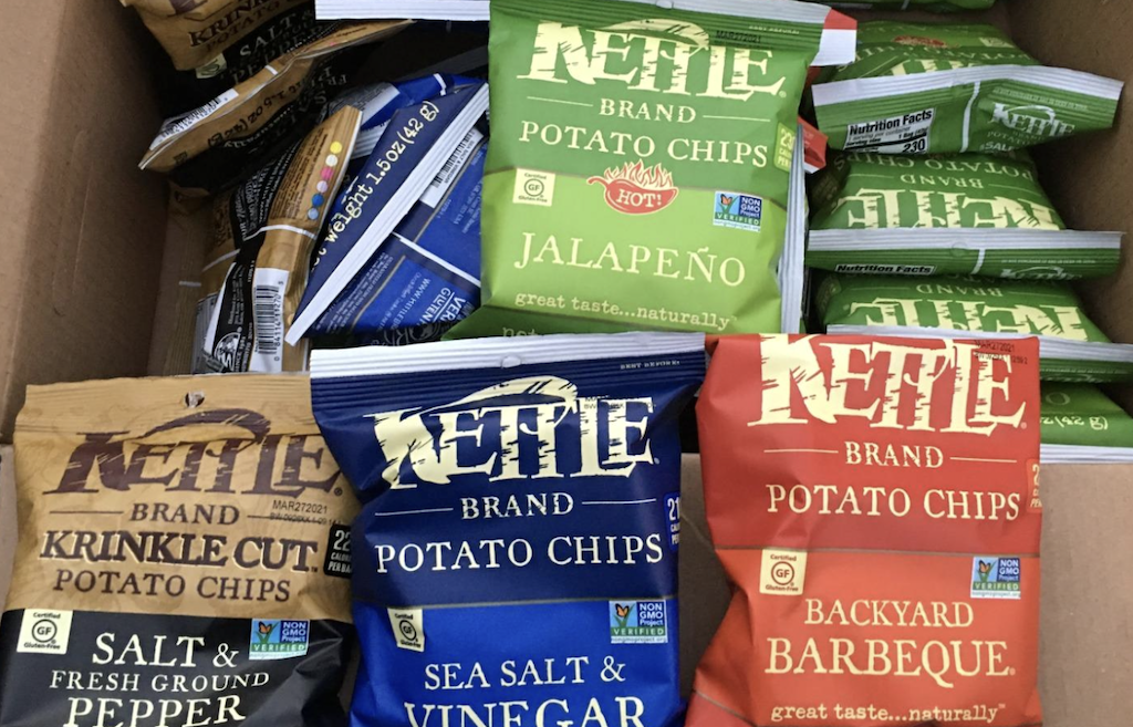 Save on Kettle Brand Potato Chips Variety Pack - 20 ct Order