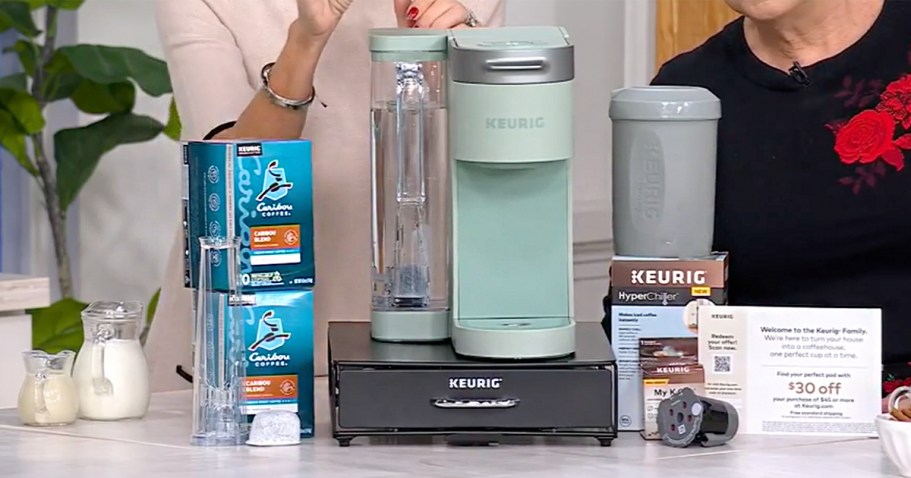 Keurig K-Supreme Bundle Only $103.98 Shipped ($255 Value) | Includes Storage Drawer, HyperChiller, & More!