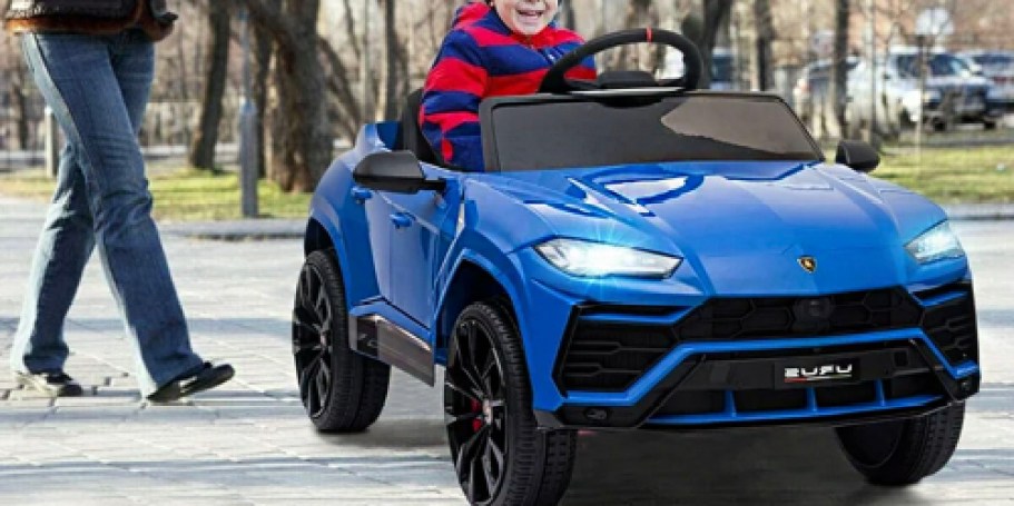 Lamborghini Ride-On Toy w/ Parental Remote Only $159.99 Shipped on Walmart.com (Regularly $370)