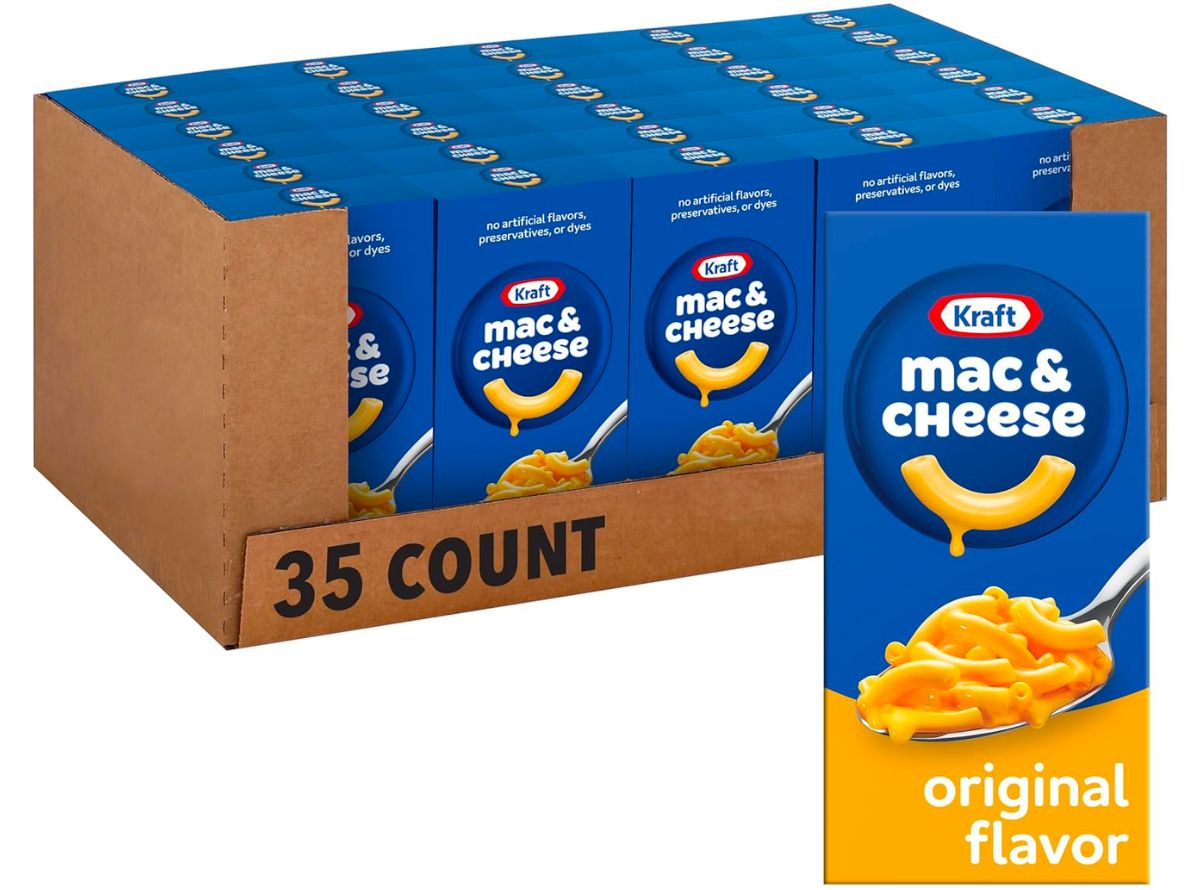 Kraft Original Macaroni and Cheese Dinner (7.25 oz., 18 pk.) - Sam's Club