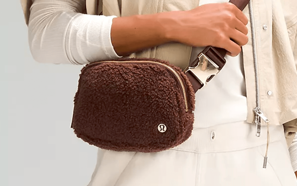 lululemon Fleece Belt Bag  Shipped, Backpack  Shipped, Card Case  Shipped & More