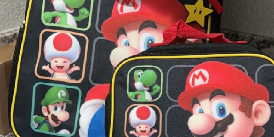 Character Backpack & Lunchbox Sets from $13.99 on Amazon