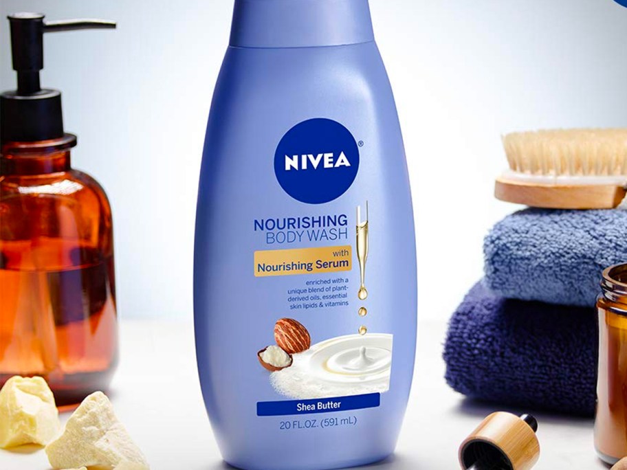 nivea shea butter body wash