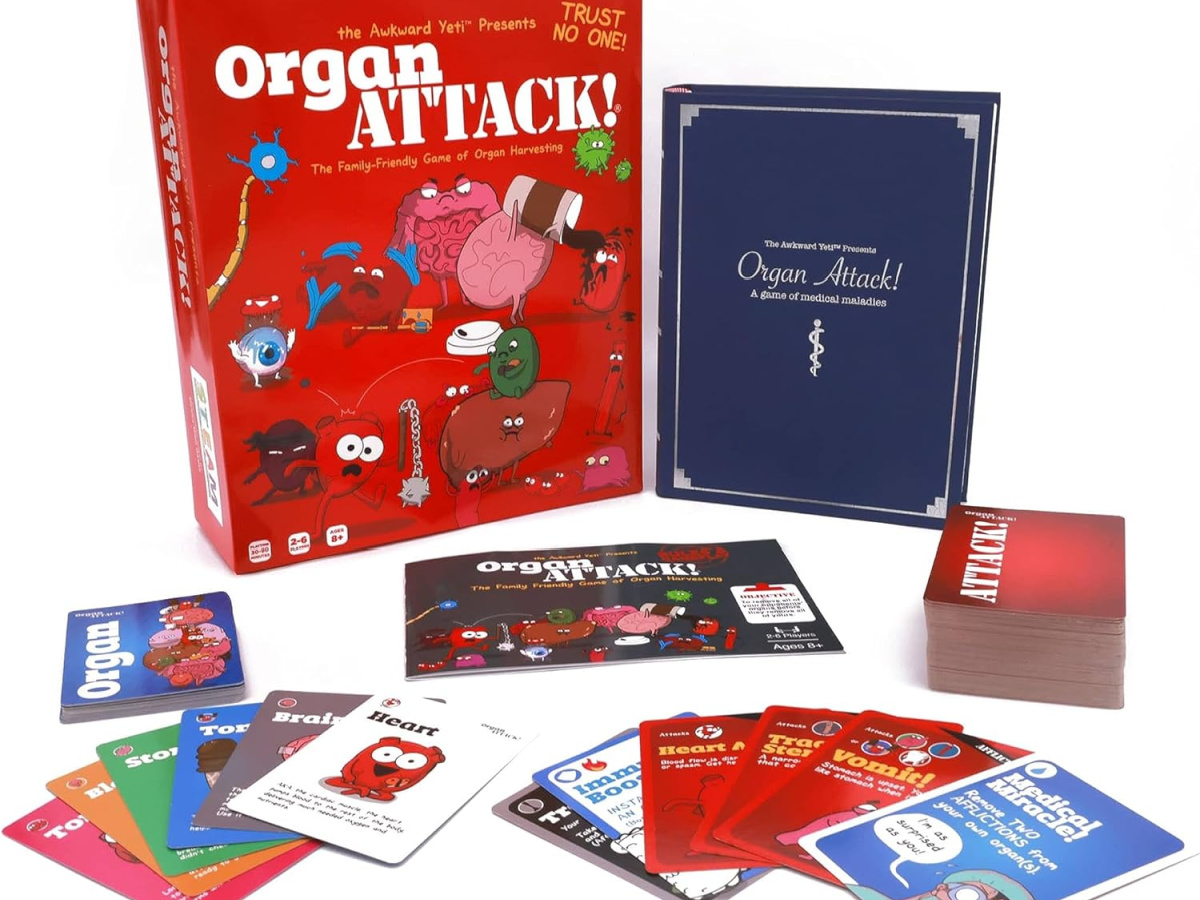 Organ Attack! Tabletop-Kartenspiel Von The Awkward – Ein