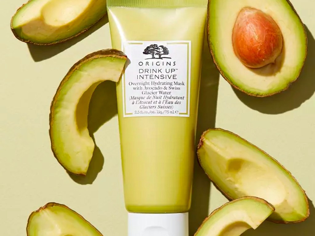 orgins hydrating face mask with avocados