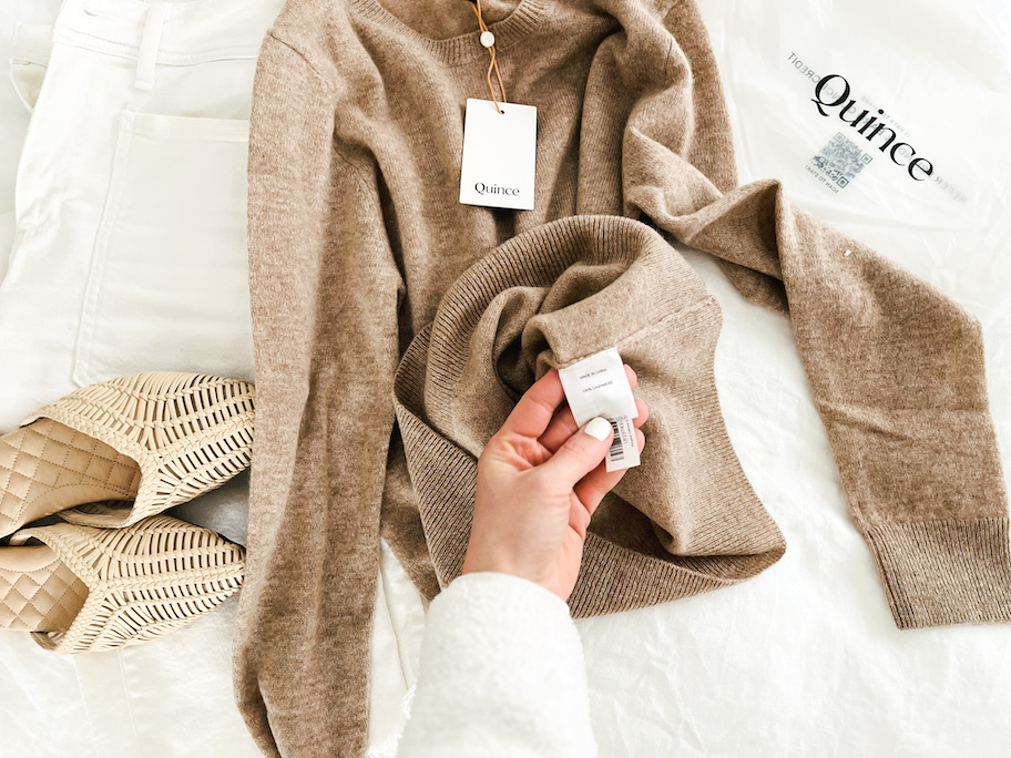 The $50 Cashmere Sweater Our Staff Loves: Quince Cashmere Reviews