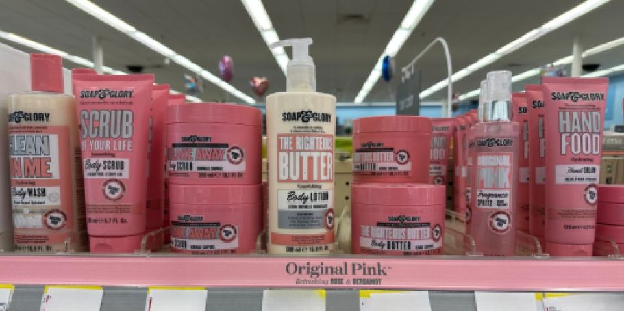 Buy 2, Get 1 FREE Soap & Glory at Walgreens | Save on Body Wash, Lotion, & More!