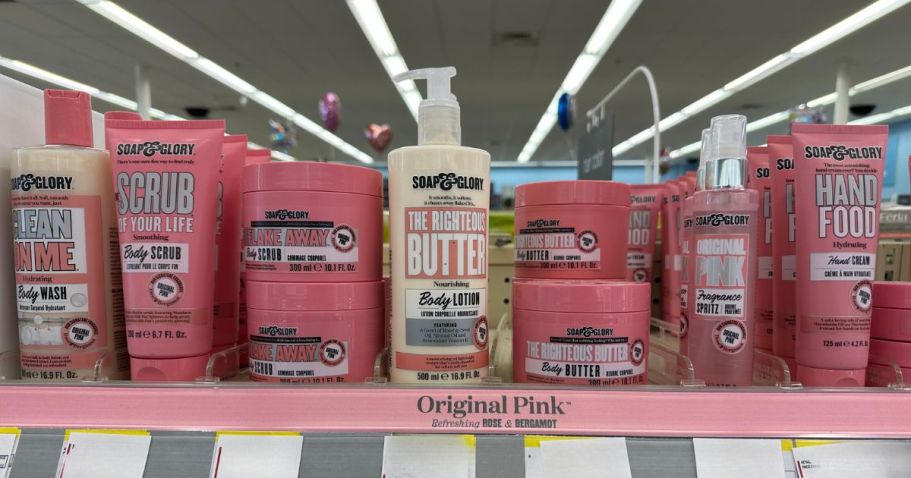 Buy 2, Get 1 FREE Soap & Glory at Walgreens | Save on Body Wash, Lotion, & More!