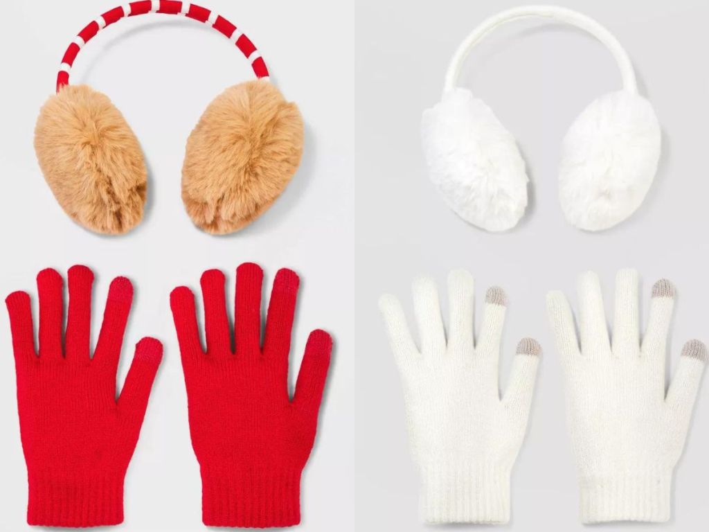 Wondershop earmuff and gloves sets