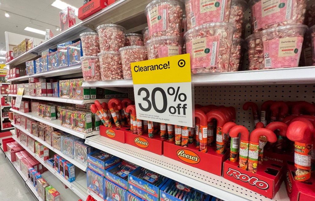 Christmas Candy on clearance at Target