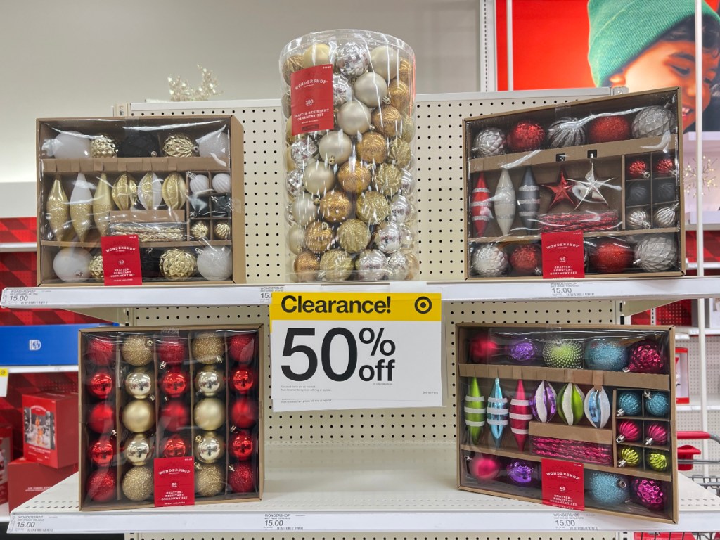 ornament sets on Clearance at Target