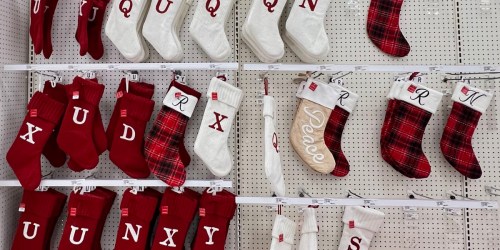 Get 50% Off Target Christmas Stockings | Cute Styles from $5!