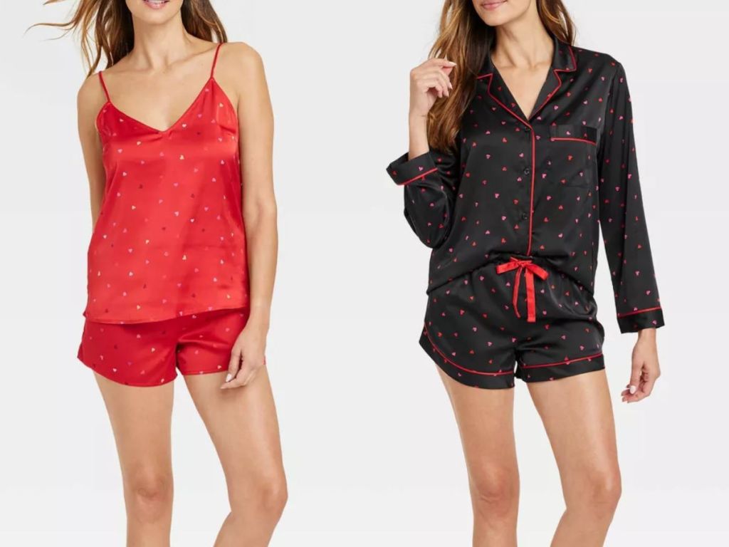 Target Stars Above Women's Pajamas ONLY $15 - Great for Valentine's Day!