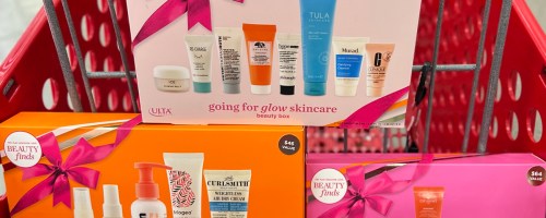 ulta beauty christmas gift sets in target shopping cart