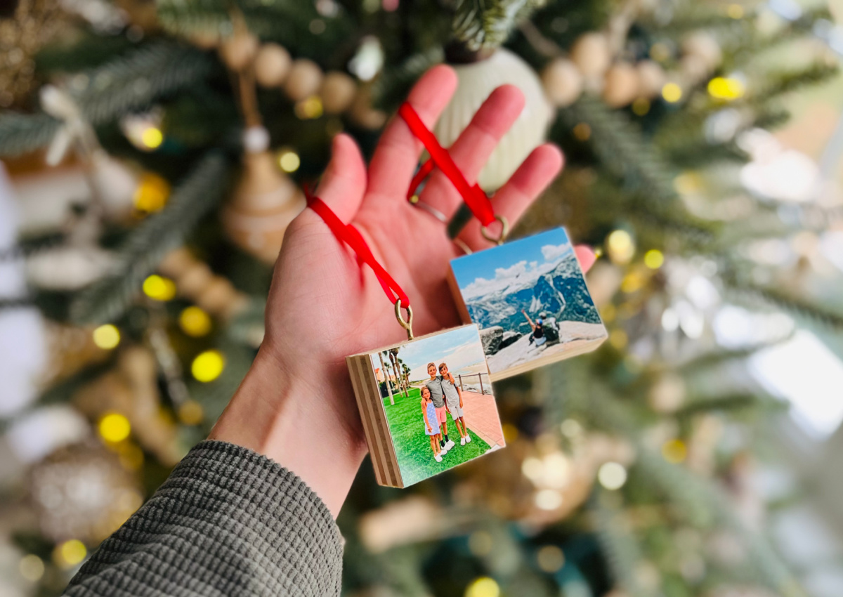 Walgreens 2-Sided Wood Ornaments JUST $2.99 + Free Store Pickup (Gift Tag Idea!)