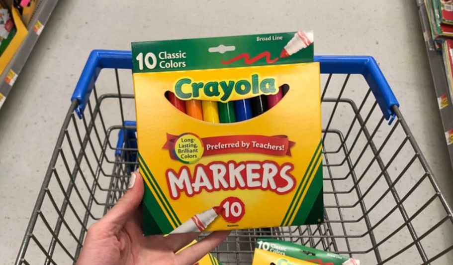 Crayola Markers 10-Pack Only 97¢ on Walmart.com