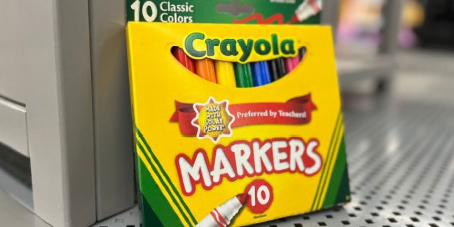Crayola Markers 10-Count Only 97¢ on Walmart.com (Reg. $3)
