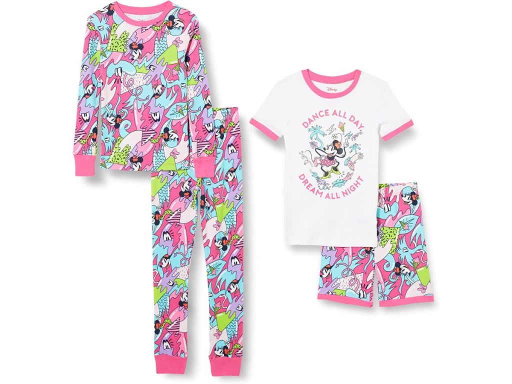 Amazon Essentials Disney Girls' Pajama Set Multipacks