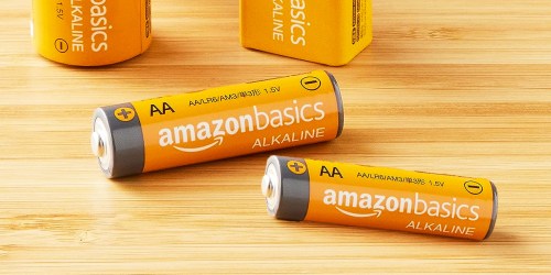 Amazon Basics AA Batteries 72-Pack Just $12.99 Shipped