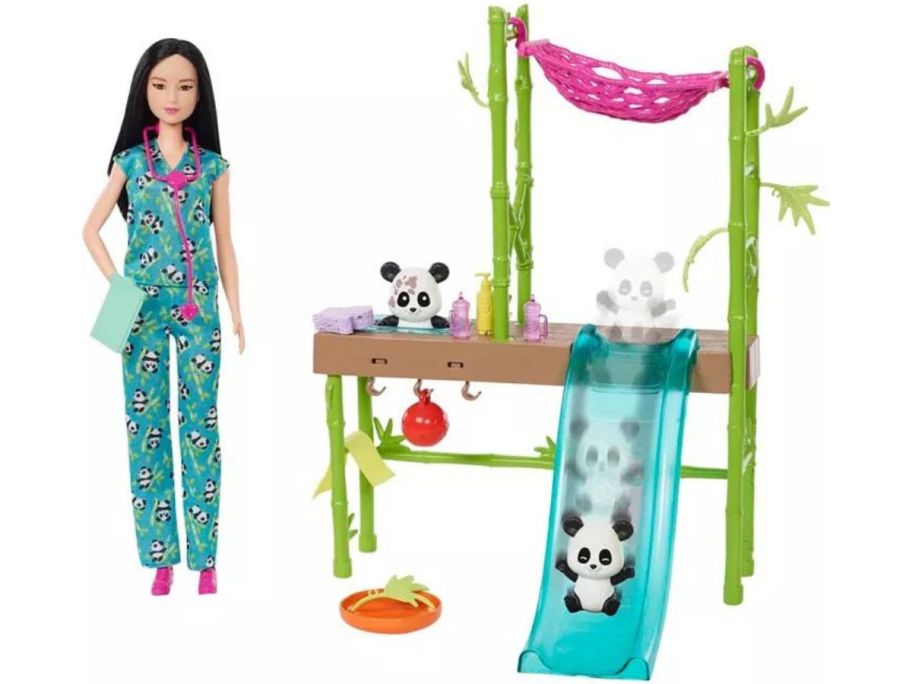 Barbie Doll w/ Panda Set