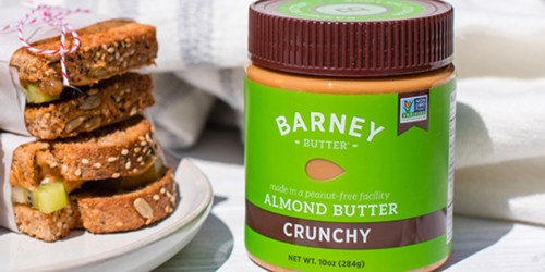 Highly-Rated Barney Butter Almond Butter 10oz Jar Only $5.58 Shipped on Amazon