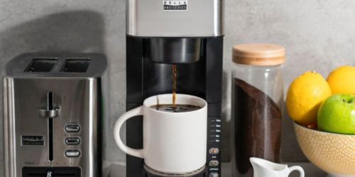 Bella Pro Series Coffee Maker Just $29.99 Shipped (Reg. $80) | Brews K-Cups & Ground Coffee