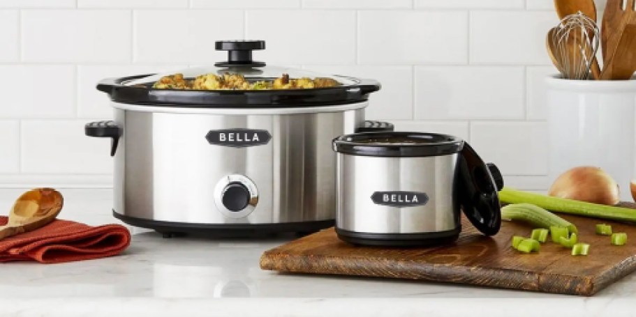 Bella Slow Cooker & Mini Dipper Set Just $19.99 Shipped on BestBuy.com (Reg. $50)