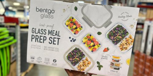 New Bentgo 8-Piece Glass Meal Prep Set ONLY $29.98 at Sam’s Club | Locking Lids & Totally Leakproof!