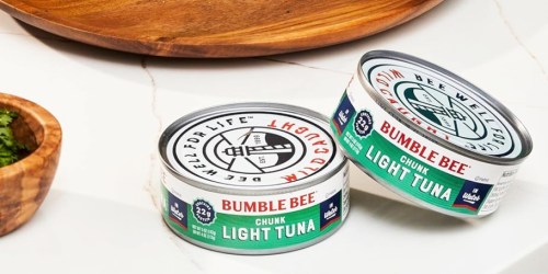Bumble Bee Tuna in Water 24-Pack Just $14 Shipped on Amazon (Only 58¢ Per Can)